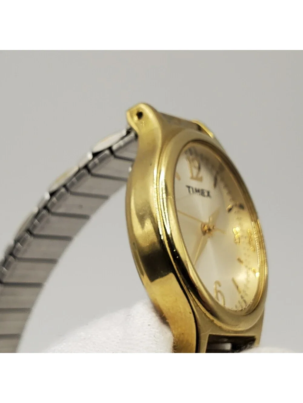 Timex Quartz Cavatina Womens Watch Two-Tone 21mm New Battery